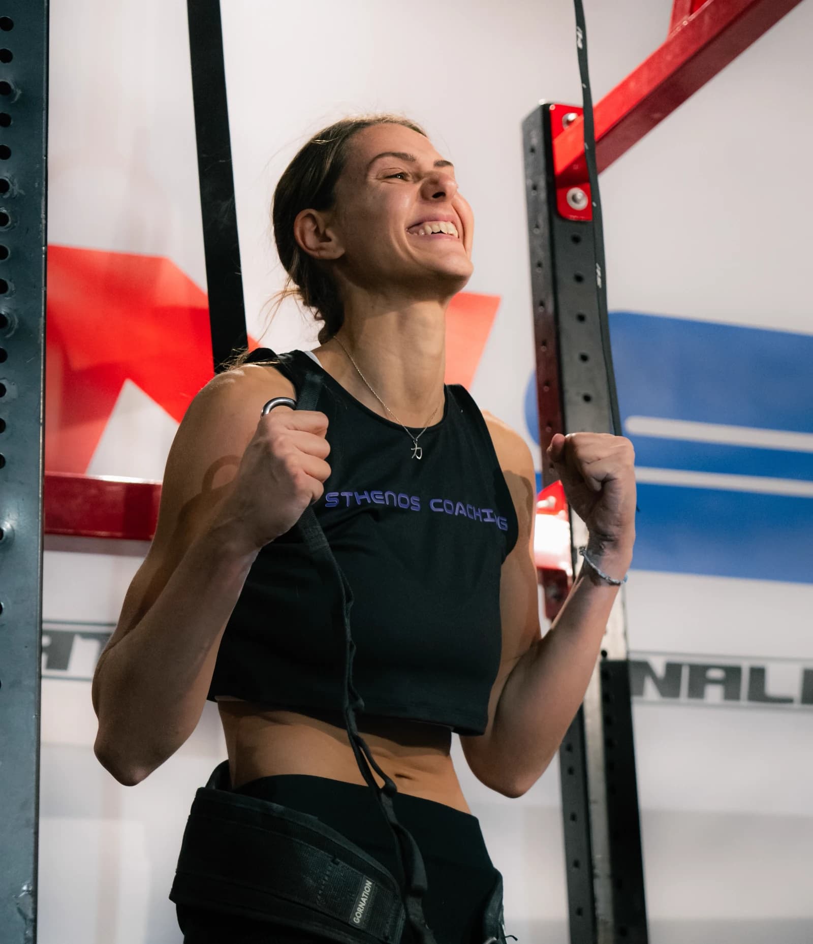 Victoria Carobbi, coach StenX spécialiste du ring muscle up